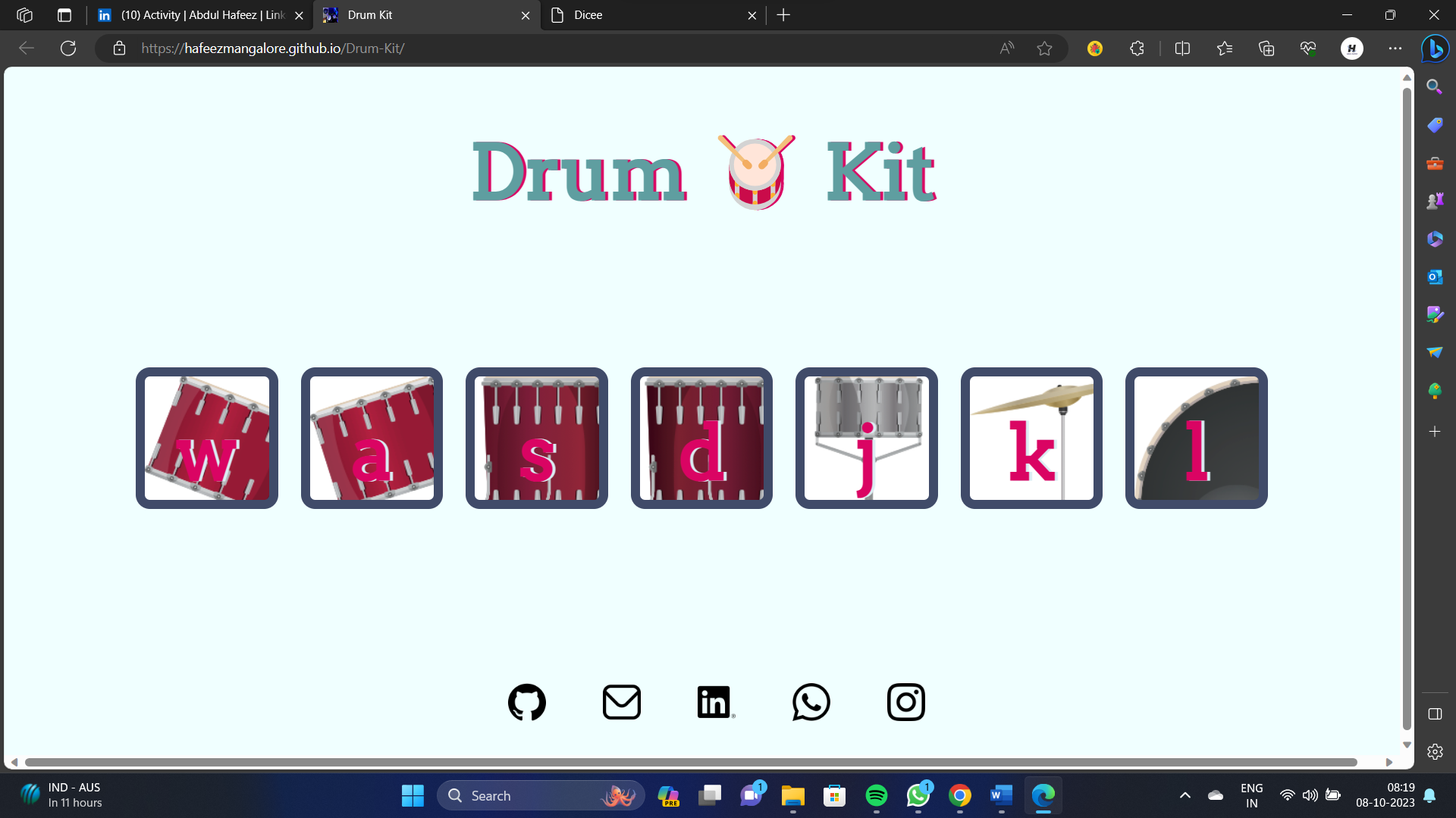Drum kit 